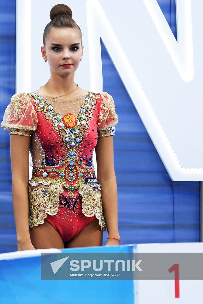 Rhythmic gymnastics. 2018 FIG World Challenge Cup Kazan. Day three