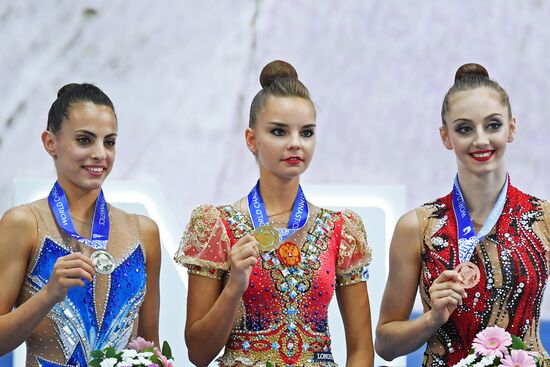 Rhythmic gymnastics. 2018 FIG World Challenge Cup Kazan. Day three