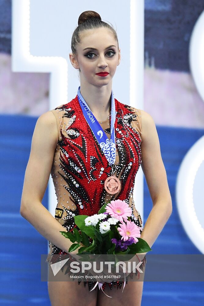Rhythmic gymnastics. 2018 FIG World Challenge Cup Kazan. Day three