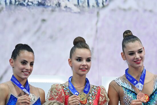 Rhythmic gymnastics. 2018 FIG World Challenge Cup Kazan. Day three