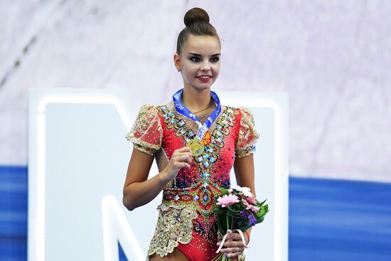 Rhythmic gymnastics. 2018 FIG World Challenge Cup Kazan. Day three