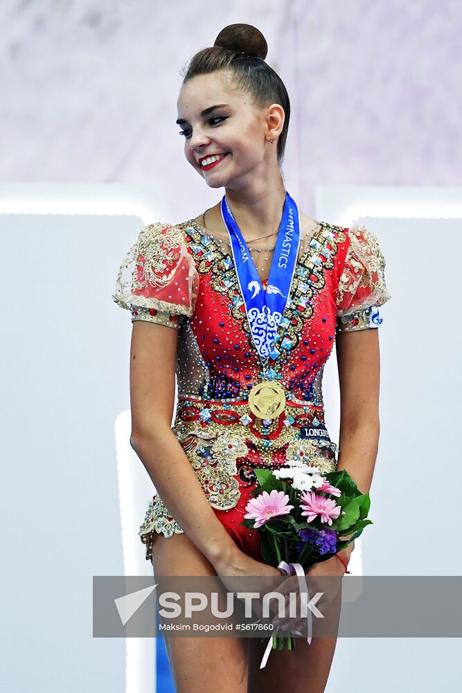 Rhythmic gymnastics. 2018 FIG World Challenge Cup Kazan. Day three