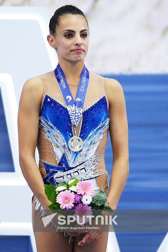 Rhythmic gymnastics. 2018 FIG World Challenge Cup Kazan. Day three