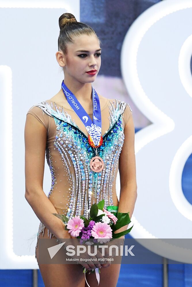 Rhythmic gymnastics. 2018 FIG World Challenge Cup Kazan. Day three
