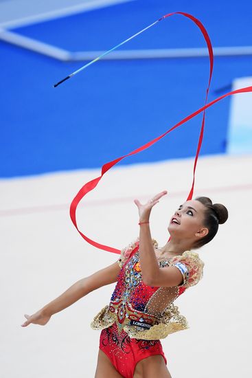 Rhythmic gymnastics. 2018 FIG World Challenge Cup Kazan. Day three