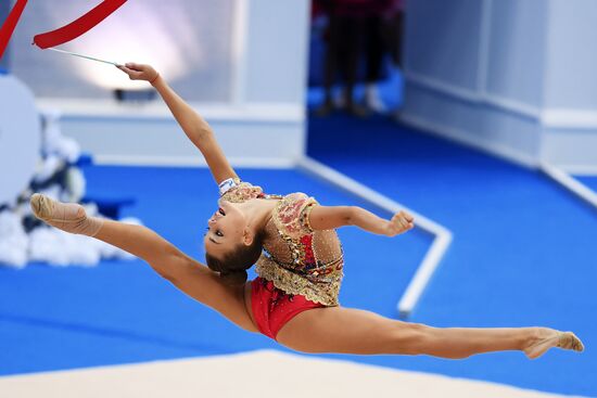 Rhythmic gymnastics. 2018 FIG World Challenge Cup Kazan. Day three