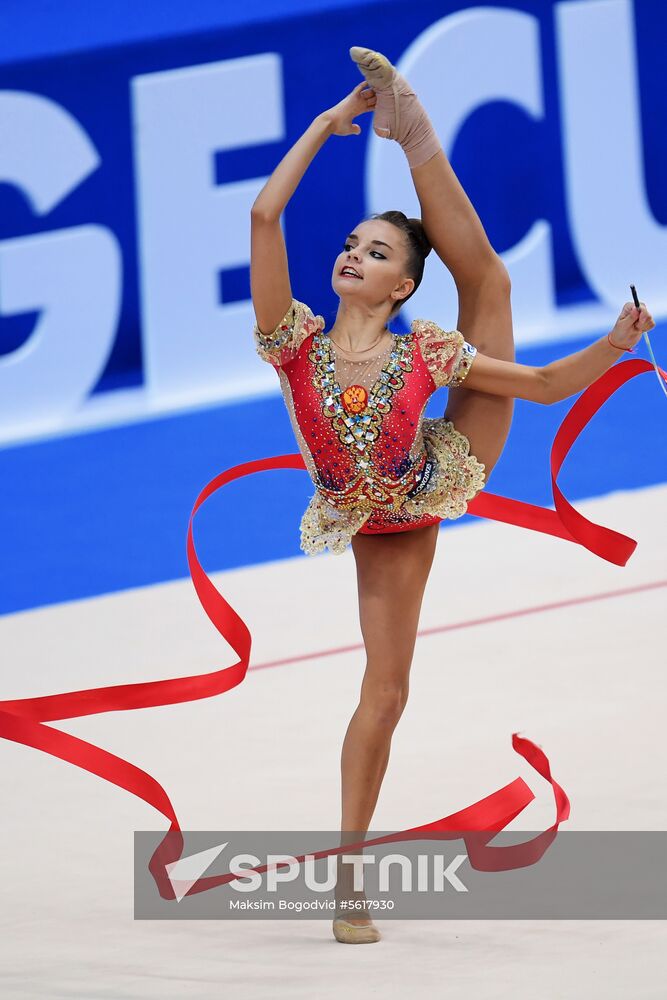 Rhythmic gymnastics. 2018 FIG World Challenge Cup Kazan. Day three
