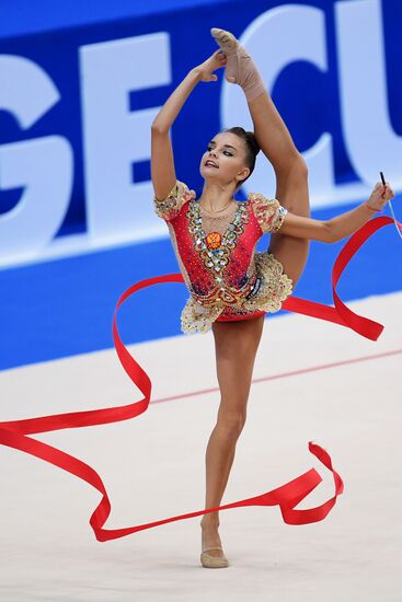 Rhythmic gymnastics. 2018 FIG World Challenge Cup Kazan. Day three