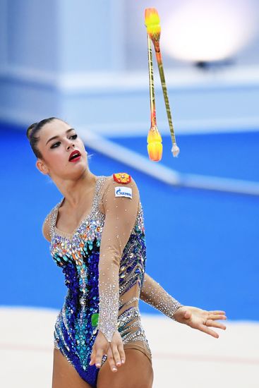 Rhythmic gymnastics. 2018 FIG World Challenge Cup Kazan. Day three
