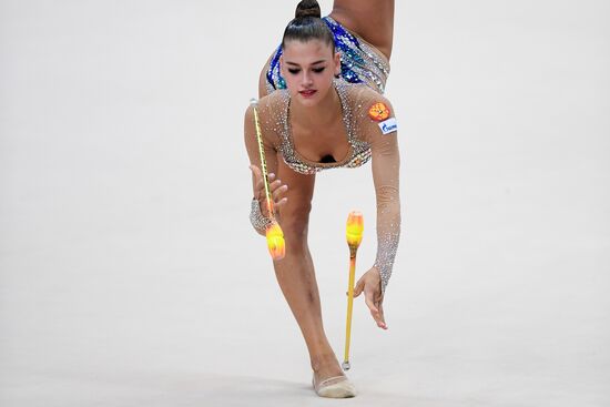 Rhythmic gymnastics. 2018 FIG World Challenge Cup Kazan. Day three