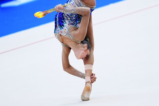 Rhythmic gymnastics. 2018 FIG World Challenge Cup Kazan. Day three