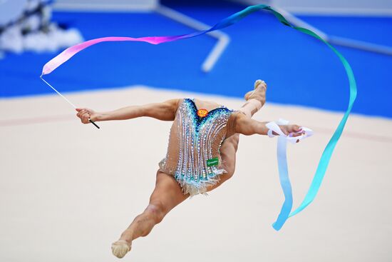 Rhythmic gymnastics. 2018 FIG World Challenge Cup Kazan. Day three