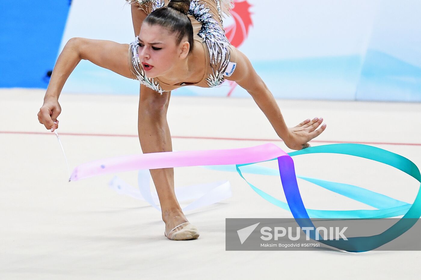 Rhythmic gymnastics. 2018 FIG World Challenge Cup Kazan. Day three