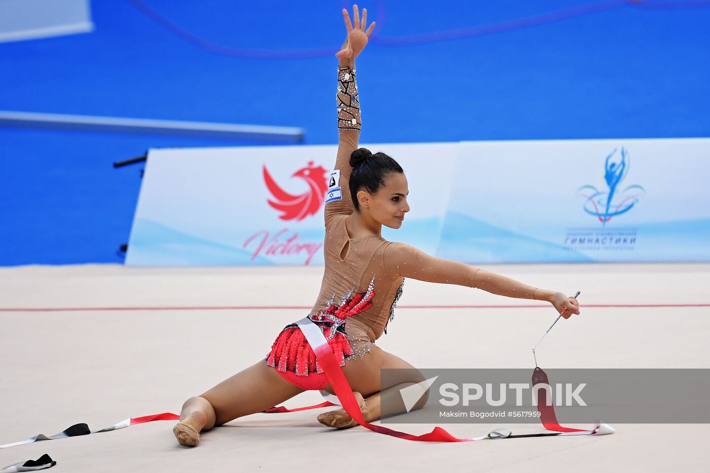 Rhythmic gymnastics. 2018 FIG World Challenge Cup Kazan. Day three