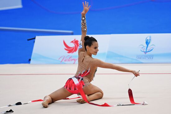 Rhythmic gymnastics. 2018 FIG World Challenge Cup Kazan. Day three