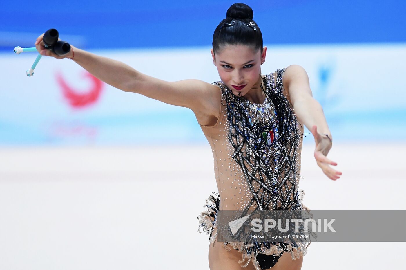 Rhythmic gymnastics. 2018 FIG World Challenge Cup Kazan. Day three