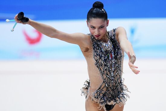 Rhythmic gymnastics. 2018 FIG World Challenge Cup Kazan. Day three