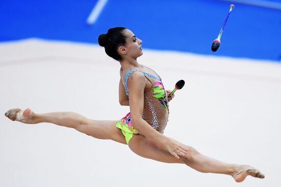 Rhythmic gymnastics. 2018 FIG World Challenge Cup Kazan. Day three