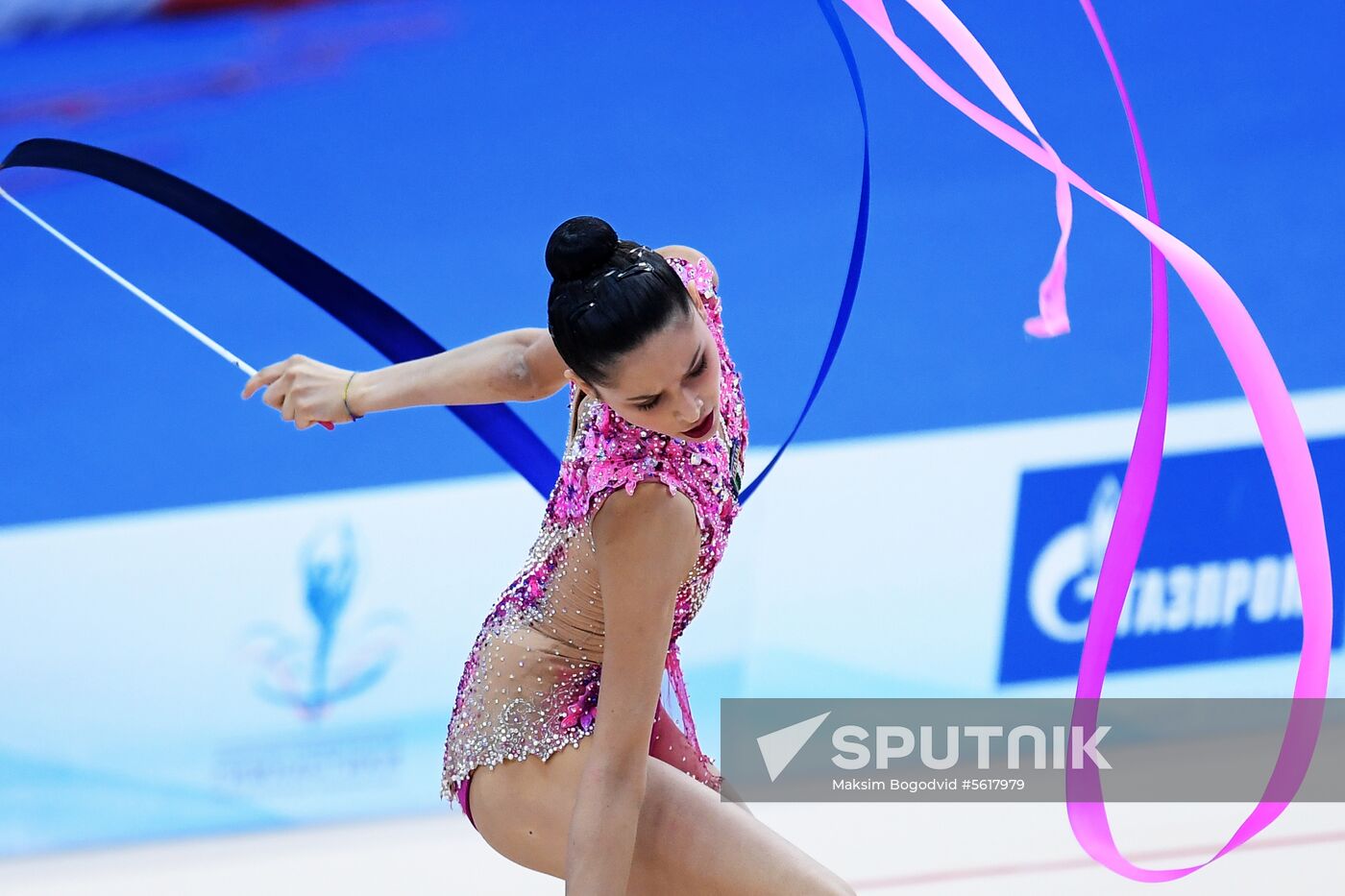 Rhythmic gymnastics. 2018 FIG World Challenge Cup Kazan. Day three