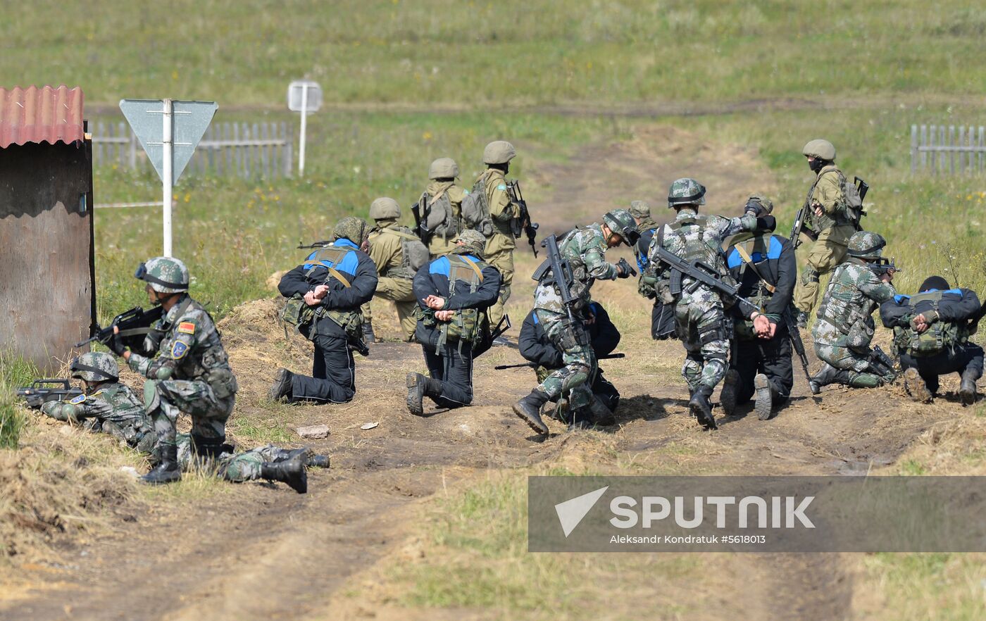 2018 Peace Mission anti-terror drills of SCO member states' armed forces