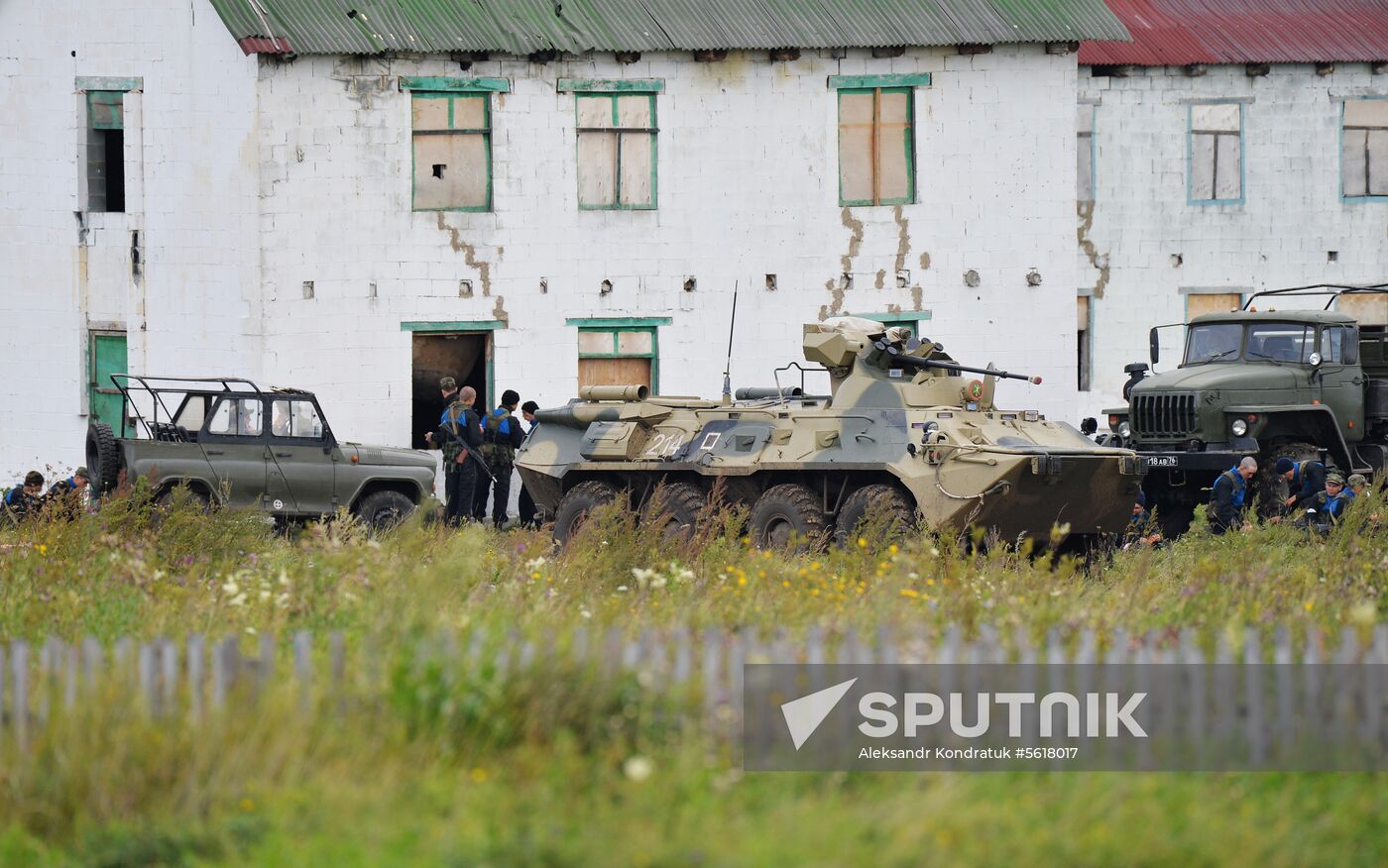 2018 Peace Mission anti-terror drills of SCO member states' armed forces
