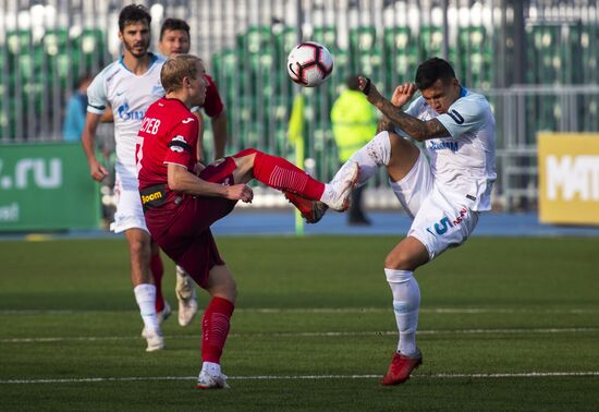 Football. Russian Premier League. Ufa vs. Zenit