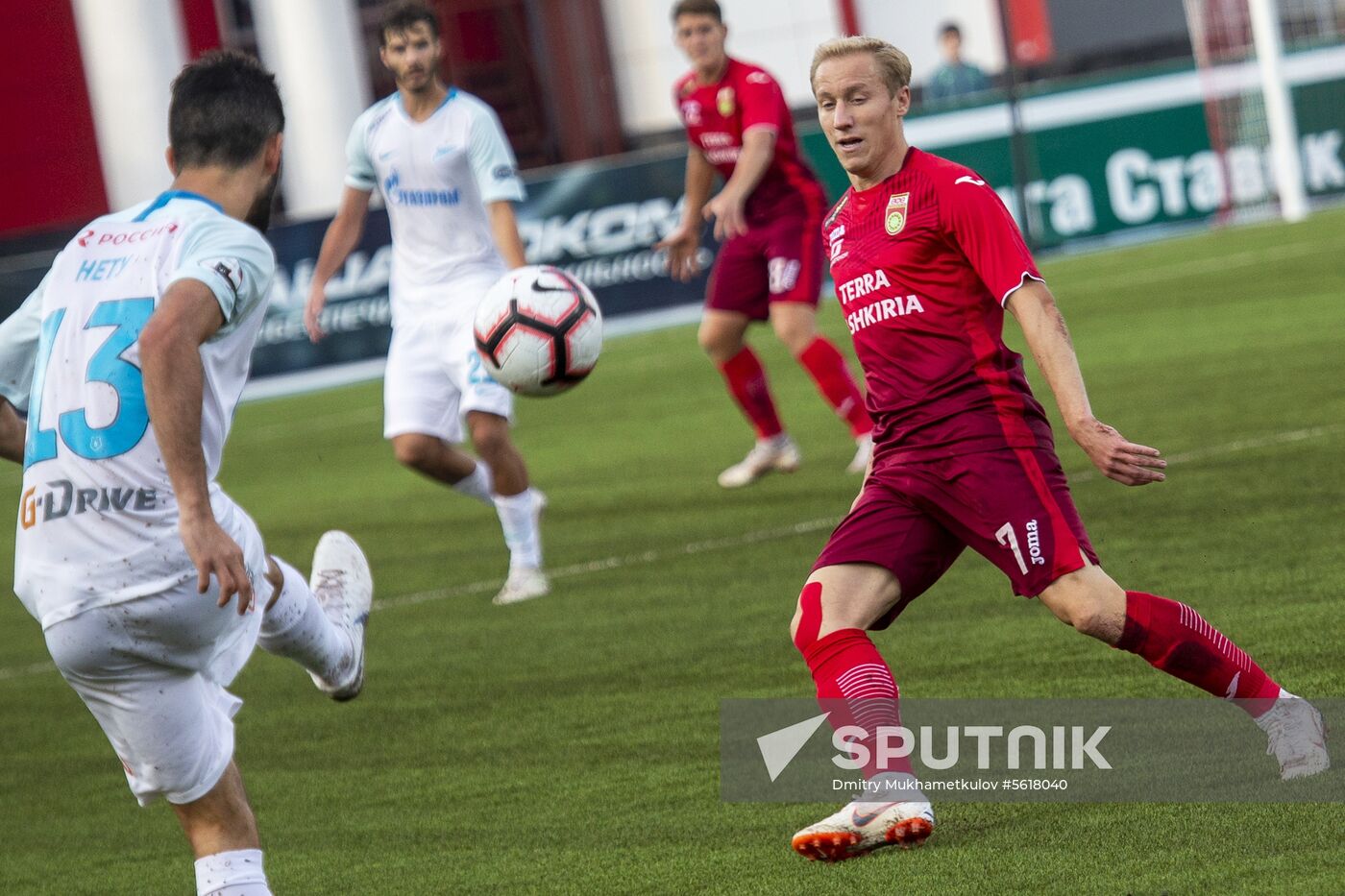 Football. Russian Premier League. Ufa vs. Zenit