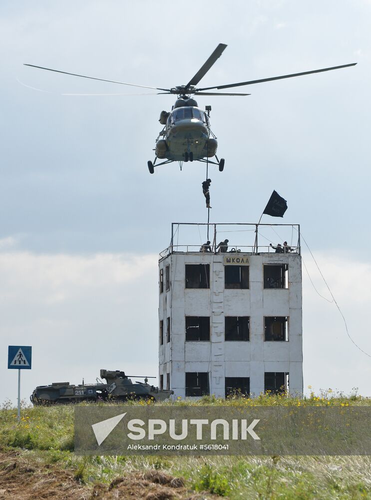 2018 Peace Mission anti-terror drills of SCO member states' armed forces
