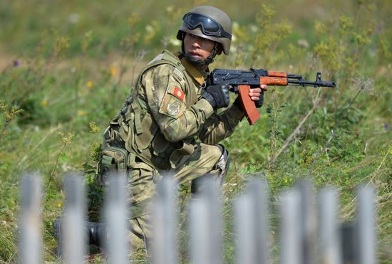 2018 Peace Mission anti-terror drills of SCO member states' armed forces