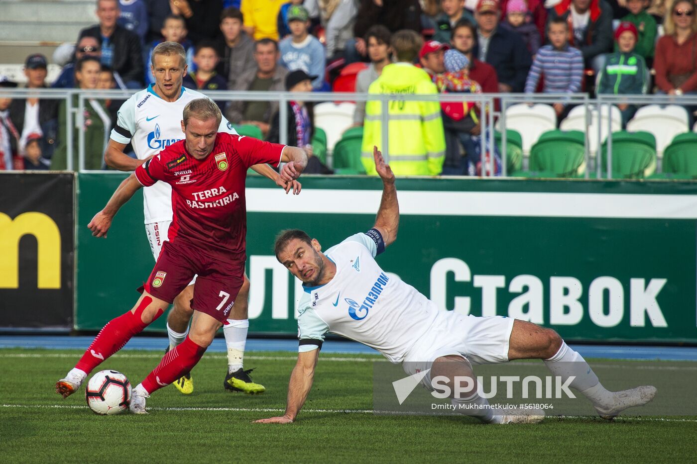 Football. Russian Premier League. Ufa vs. Zenit