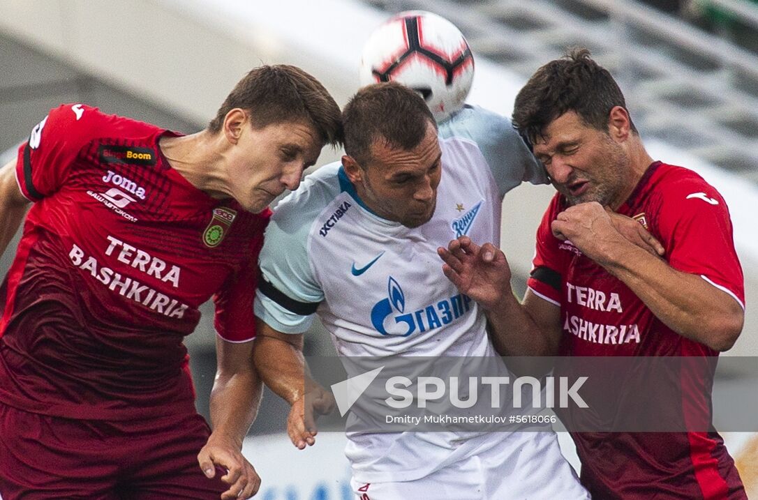 Football. Russian Premier League. Ufa vs. Zenit