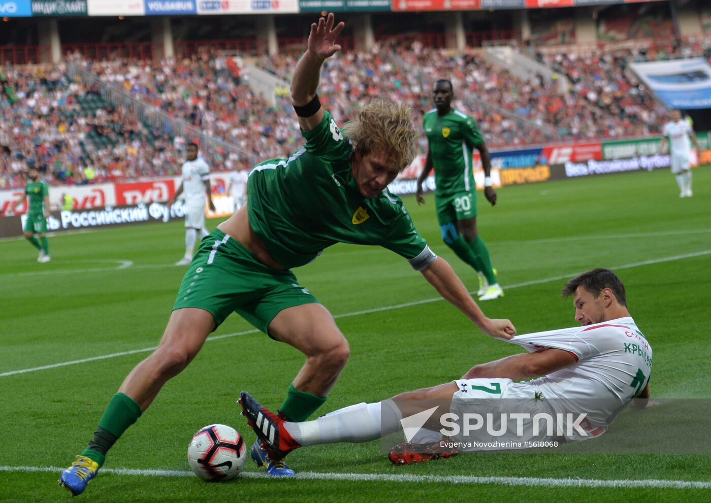 Football. Russian Premier League. Lokomotiv vs. Anzhi