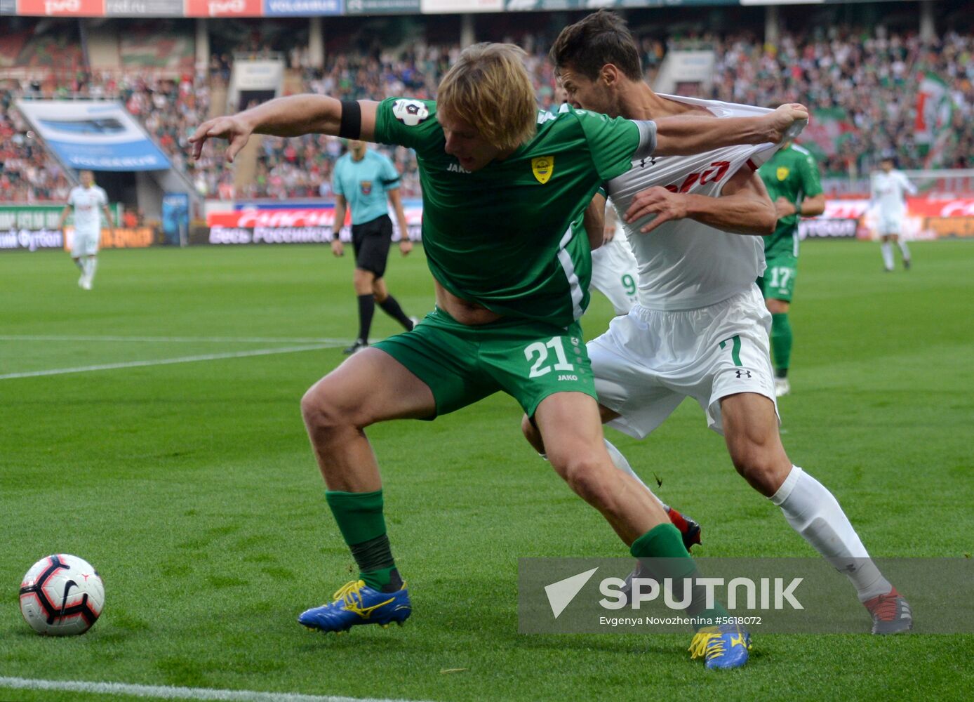 Football. Russian Premier League. Lokomotiv vs. Anzhi