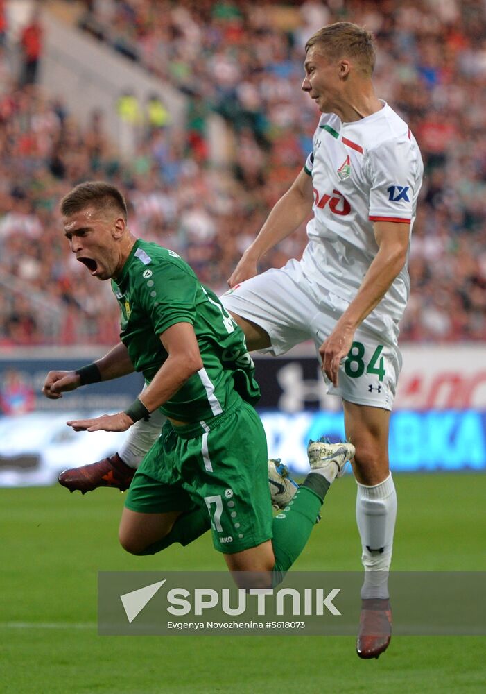 Football. Russian Premier League. Lokomotiv vs. Anzhi