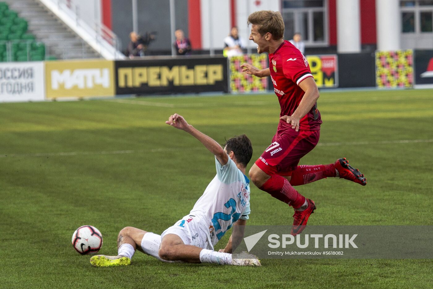 Football. Russian Premier League. Ufa vs. Zenit