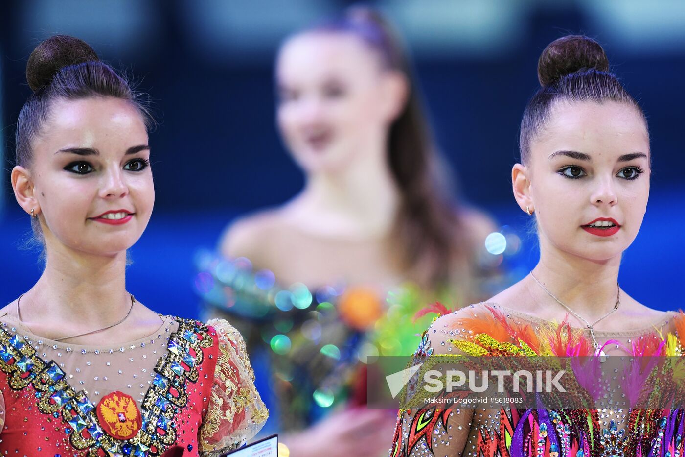 Rhythmic gymnastics. 2018 FIG World Challenge Cup Kazan. Day three