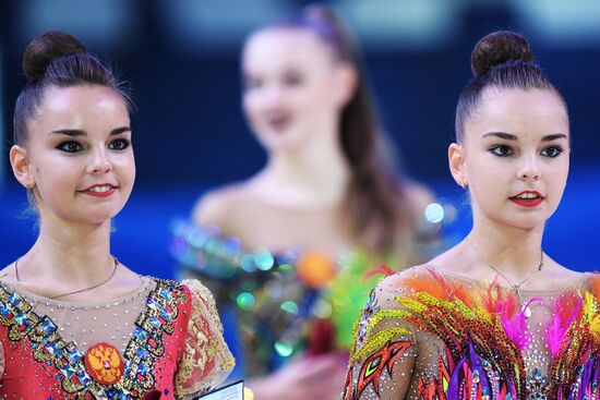 Rhythmic gymnastics. 2018 FIG World Challenge Cup Kazan. Day three
