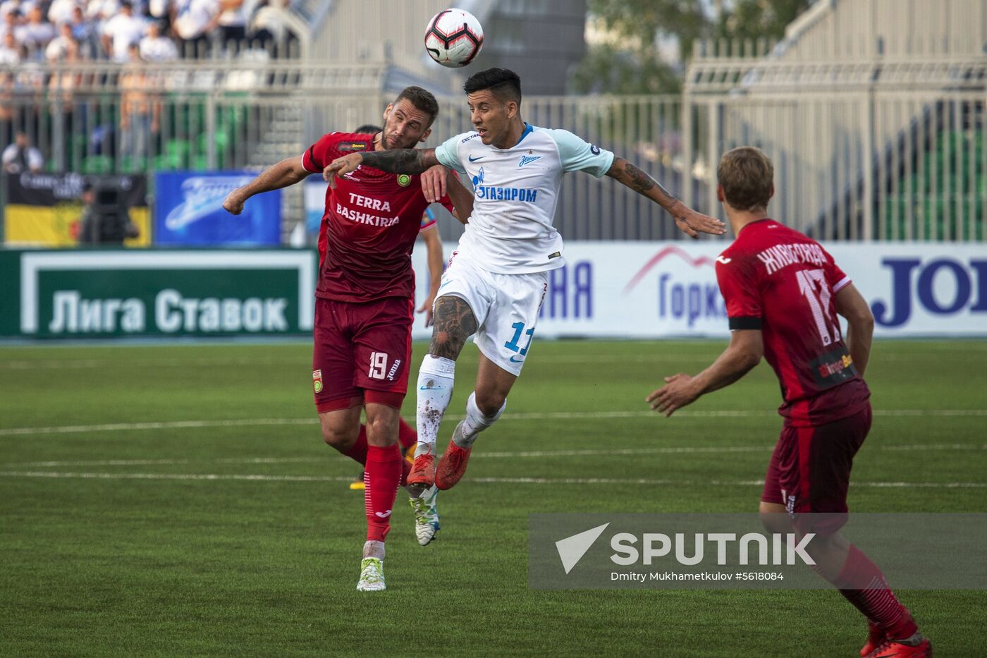 Football. Russian Premier League. Ufa vs. Zenit