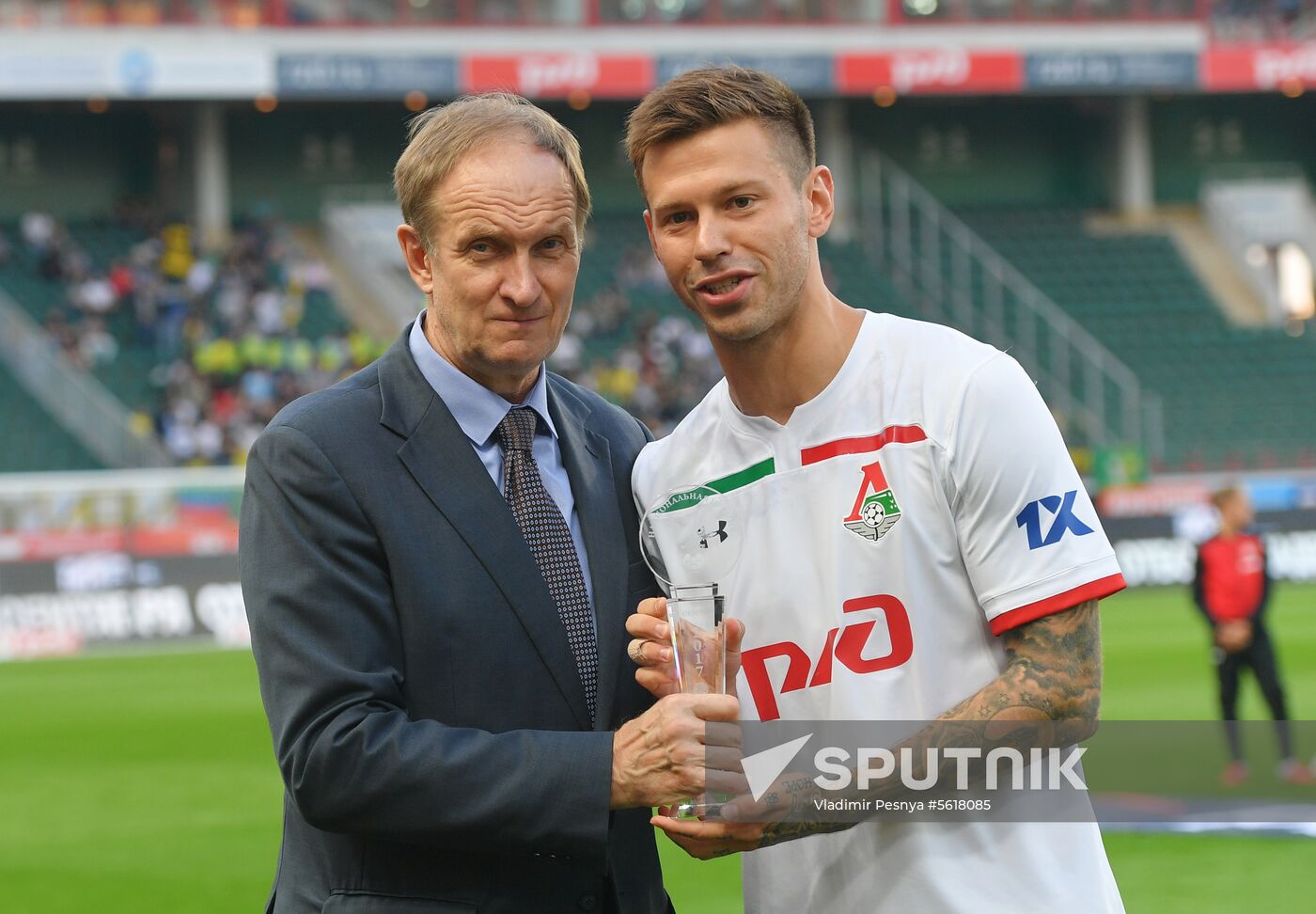 Football. Russian Premier League. Lokomotiv vs. Anzhi
