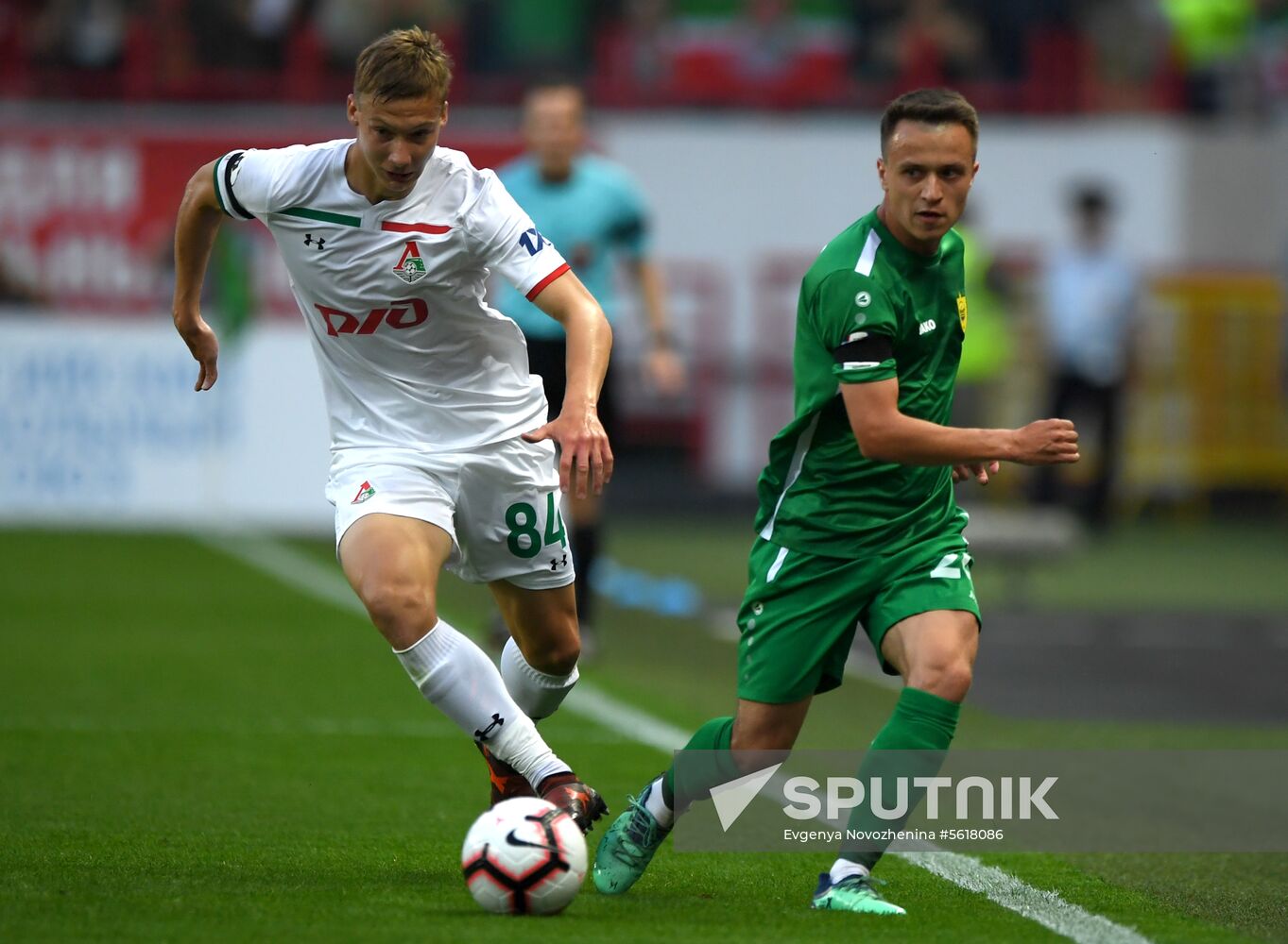 Football. Russian Premier League. Lokomotiv vs. Anzhi