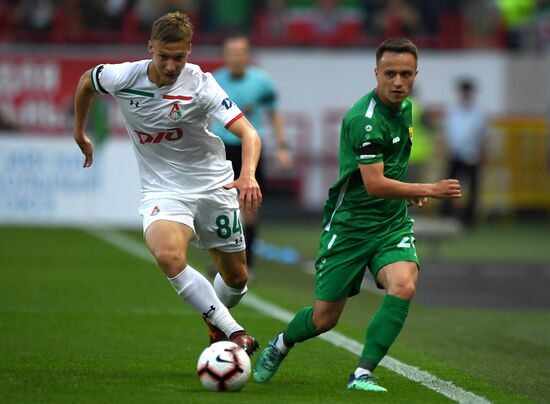 Football. Russian Premier League. Lokomotiv vs. Anzhi
