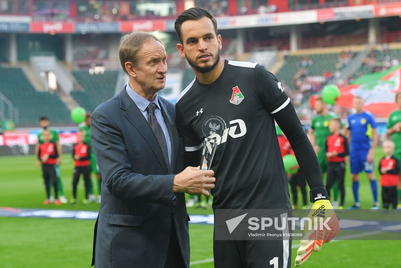 Football. Russian Premier League. Lokomotiv vs. Anzhi