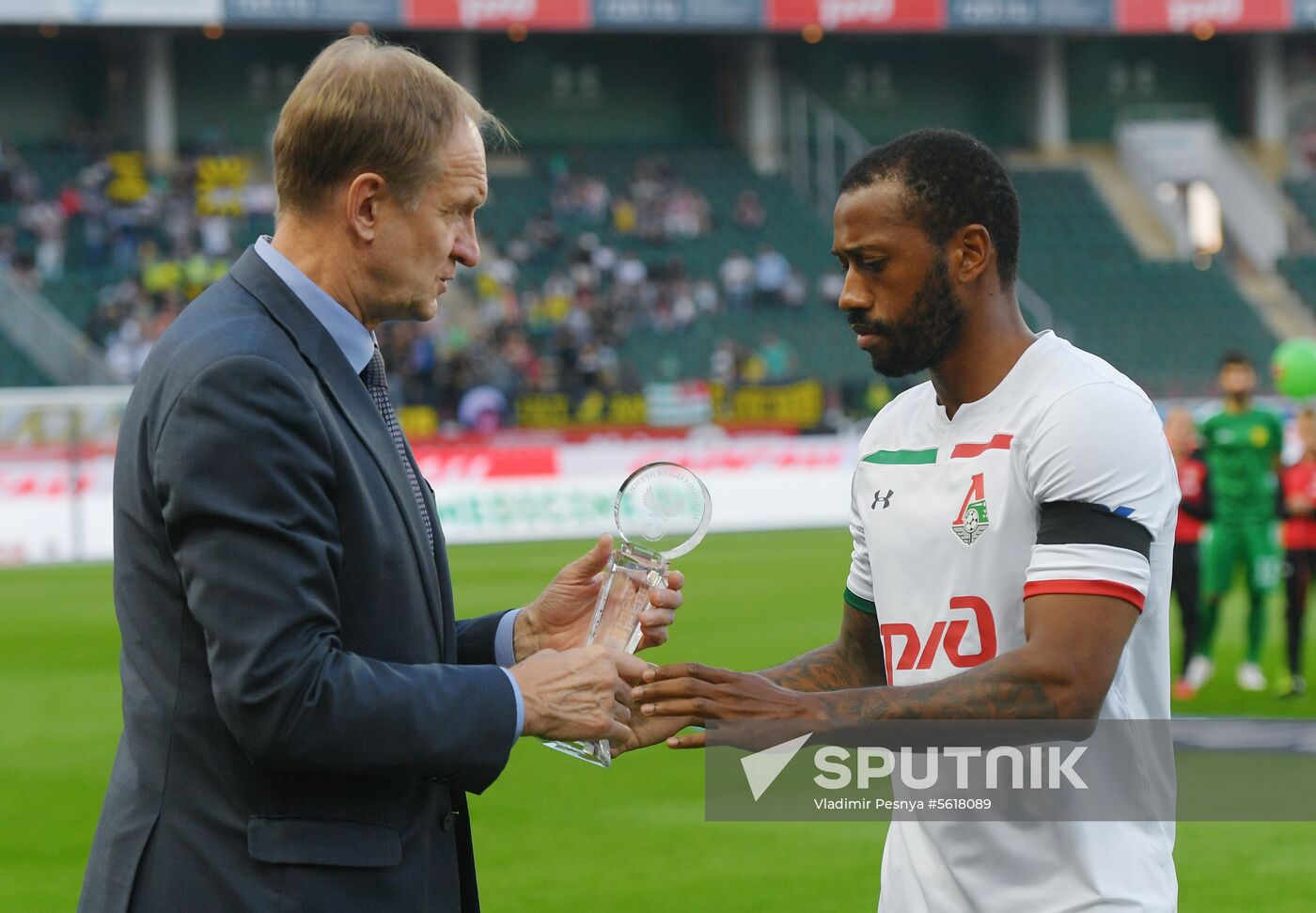 Football. Russian Premier League. Lokomotiv vs. Anzhi