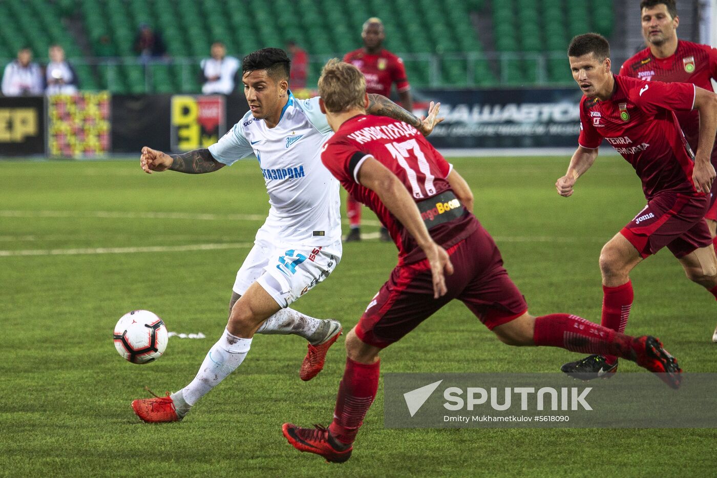 Football. Russian Premier League. Ufa vs. Zenit