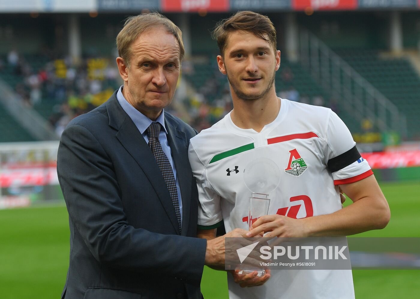 Football. Russian Premier League. Lokomotiv vs. Anzhi