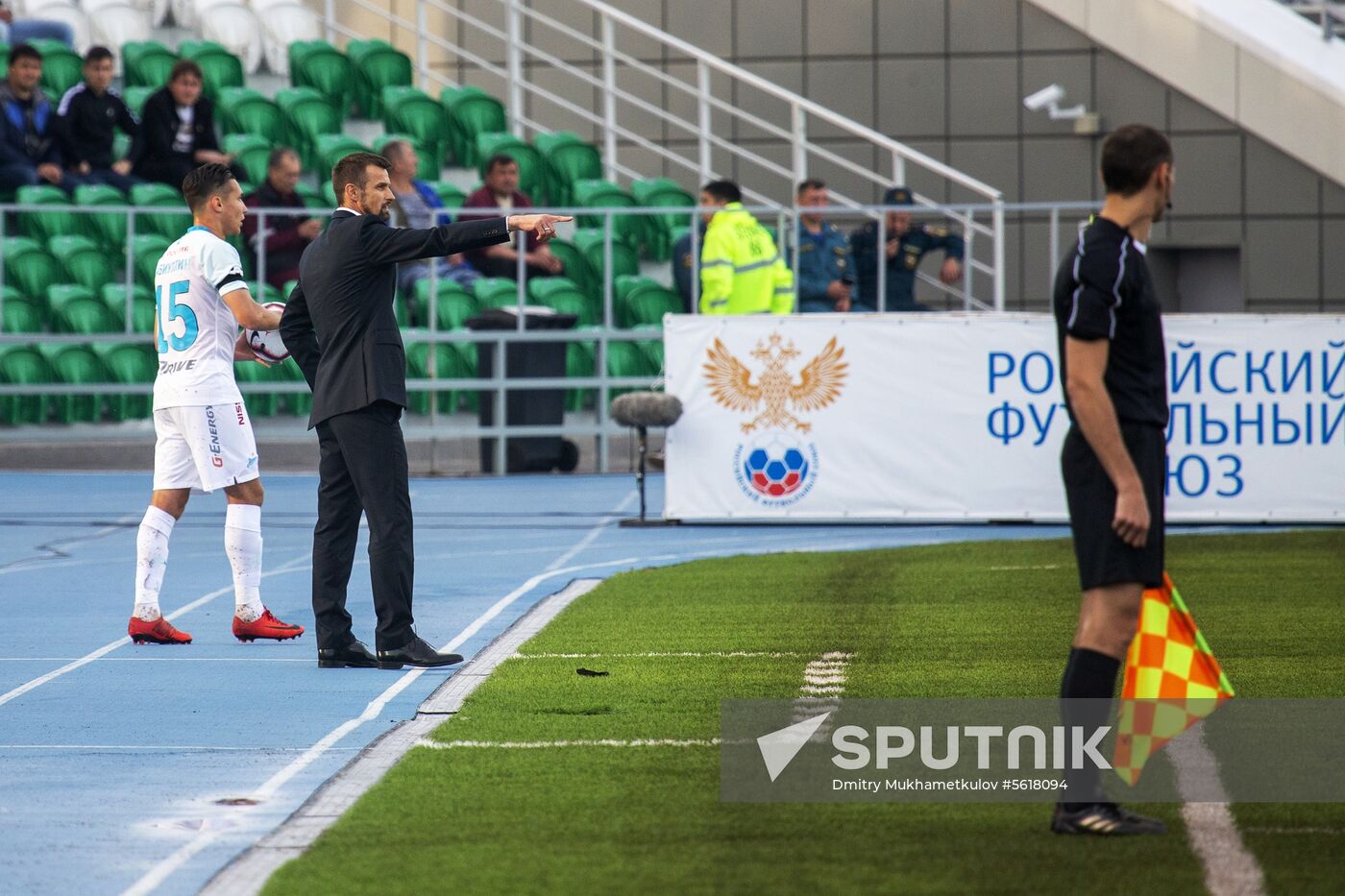 Football. Russian Premier League. Ufa vs. Zenit