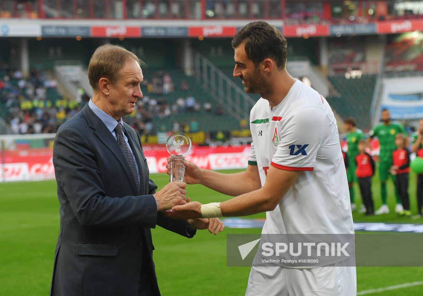 Football. Russian Premier League. Lokomotiv vs. Anzhi