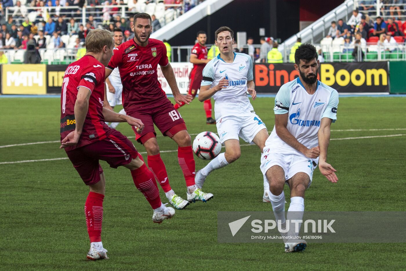 Football. Russian Premier League. Ufa vs. Zenit