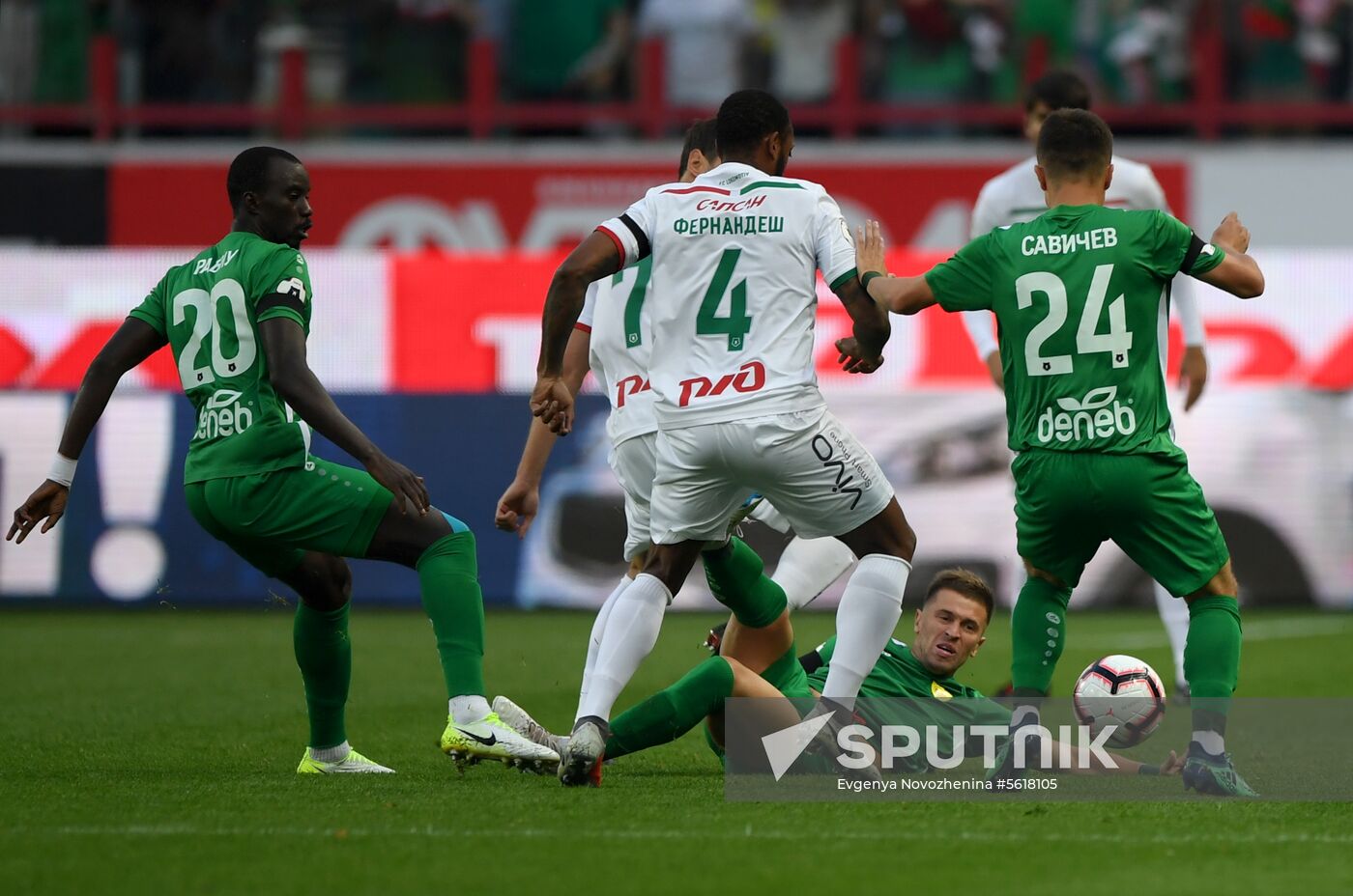 Football. Russian Premier League. Lokomotiv vs. Anzhi