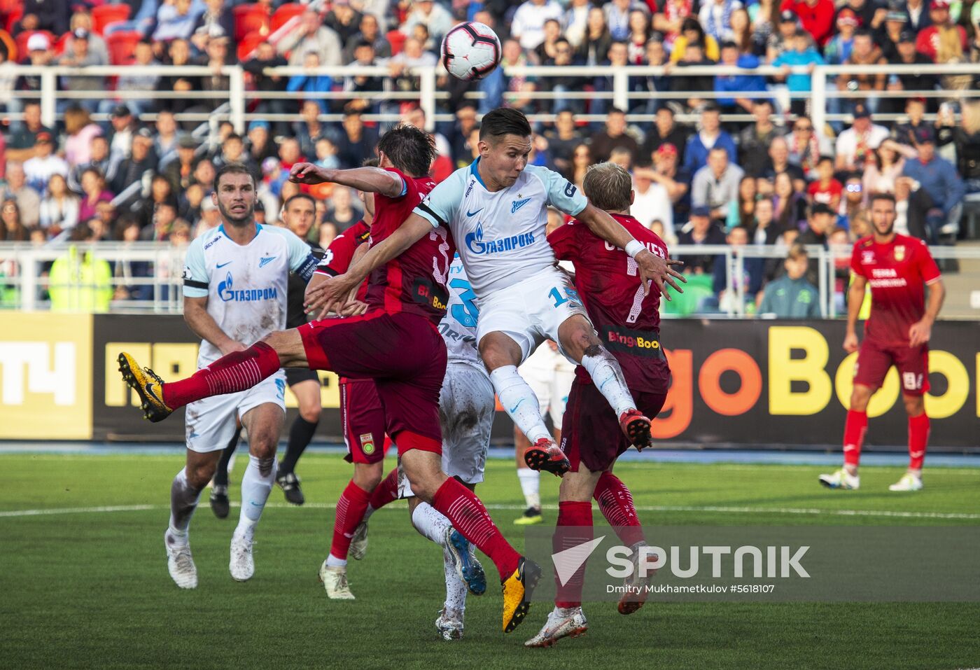Football. Russian Premier League. Ufa vs. Zenit